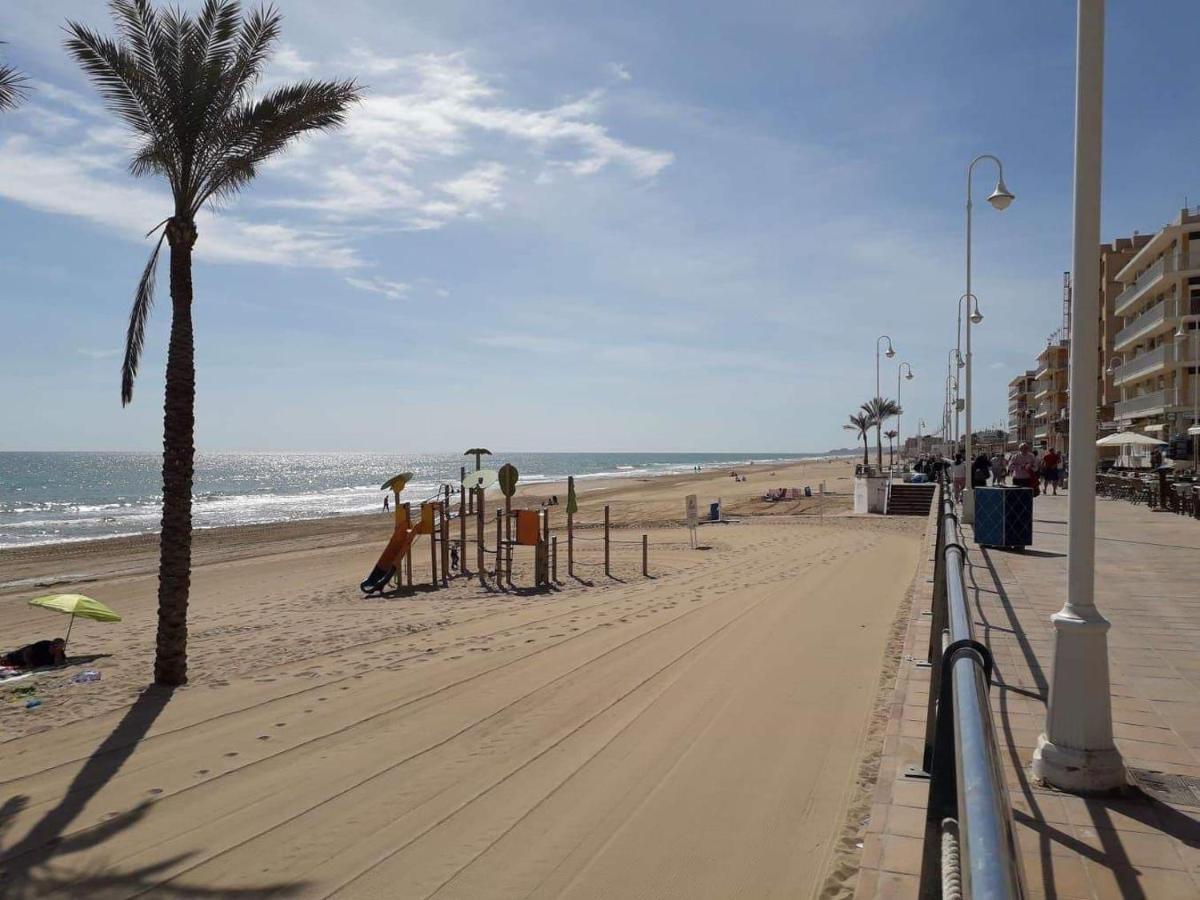 Excelente Apartamento Vacacional En Guardamar A Unos Pasos De La Playa, Calle Paraguay Guardamar del Segura Esterno foto